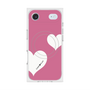 Premium Square Case with MagSafe［ Two Hearts - Pink ］