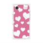 Premium Square Case with MagSafe［ Dot Hearts - Pink ］