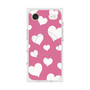 Premium Square Case with MagSafe［ Dot Hearts - Pink ］