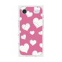 Premium Square Case with MagSafe［ Dot Hearts - Pink ］