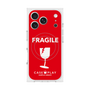 Premium Square Case with MagSafe［ FRAGILE - Red ］