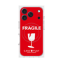 Premium Square Case with MagSafe［ FRAGILE - Red ］