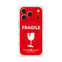 Premium Square Case with MagSafe［ FRAGILE - Red ］