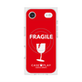 Premium Square Case with MagSafe［ FRAGILE - Red ］
