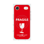 Premium Square Case with MagSafe［ FRAGILE - Red ］