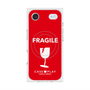 Premium Square Case with MagSafe［ FRAGILE - Red ］