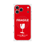 Premium Square Case with MagSafe［ FRAGILE - Red ］