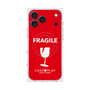 Premium Square Case with MagSafe［ FRAGILE - Red ］