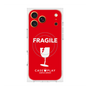 Premium Square Case with MagSafe［ FRAGILE - Red ］