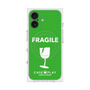 Premium Square Case with MagSafe［ FRAGILE - Green ］