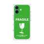 Premium Square Case with MagSafe［ FRAGILE - Green ］