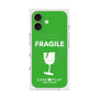 Premium Square Case with MagSafe［ FRAGILE - Green ］