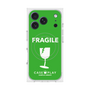 Premium Square Case with MagSafe［ FRAGILE - Green ］