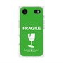 Premium Square Case with MagSafe［ FRAGILE - Green ］