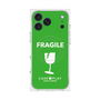Premium Square Case with MagSafe［ FRAGILE - Green ］