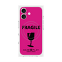 Premium Square Case with MagSafe［ FRAGILE - Pink ］