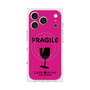 Premium Square Case with MagSafe［ FRAGILE - Pink ］