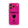 Premium Square Case with MagSafe［ FRAGILE - Pink ］