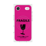 Premium Square Case with MagSafe［ FRAGILE - Pink ］