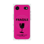 Premium Square Case with MagSafe［ FRAGILE - Pink ］