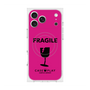 Premium Square Case with MagSafe［ FRAGILE - Pink ］