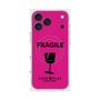 Premium Square Case with MagSafe［ FRAGILE - Pink ］