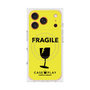 Premium Square Case with MagSafe［ FRAGILE - Yellow ］