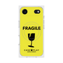Premium Square Case with MagSafe［ FRAGILE - Yellow ］