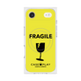 Premium Square Case with MagSafe［ FRAGILE - Yellow ］