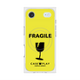 Premium Square Case with MagSafe［ FRAGILE - Yellow ］