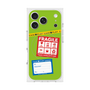 Premium Square Case with MagSafe［ FRAGILE Stickers - Green ］