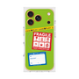 Premium Square Case with MagSafe［ FRAGILE Stickers - Green ］