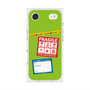 Premium Square Case with MagSafe［ FRAGILE Stickers - Green ］