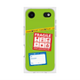 Premium Square Case with MagSafe［ FRAGILE Stickers - Green ］