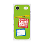 Premium Square Case with MagSafe［ FRAGILE Stickers - Green ］