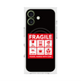 Premium Square Case with MagSafe［ FRAGILE Sticker - Black ］