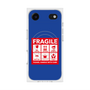 Premium Square Case with MagSafe［ FRAGILE Sticker - Blue ］