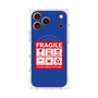 Premium Square Case with MagSafe［ FRAGILE Sticker - Blue ］