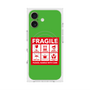 Premium Square Case with MagSafe［ FRAGILE Sticker - Green ］