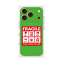 Premium Square Case with MagSafe［ FRAGILE Sticker - Green ］