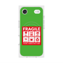 Premium Square Case with MagSafe［ FRAGILE Sticker - Green ］