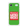 Premium Square Case with MagSafe［ FRAGILE Sticker - Green ］