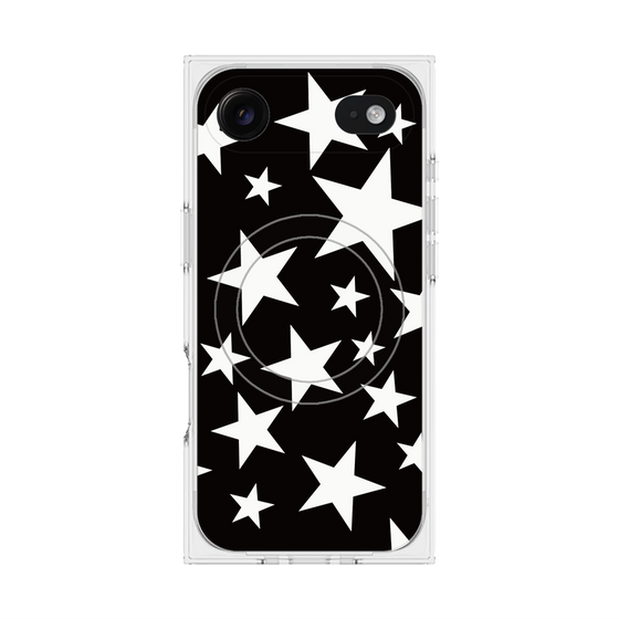 Premium Square Case with MagSafe［ Stars - Black ］