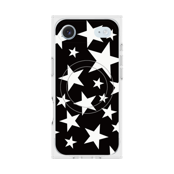 Premium Square Case with MagSafe［ Stars - Black ］