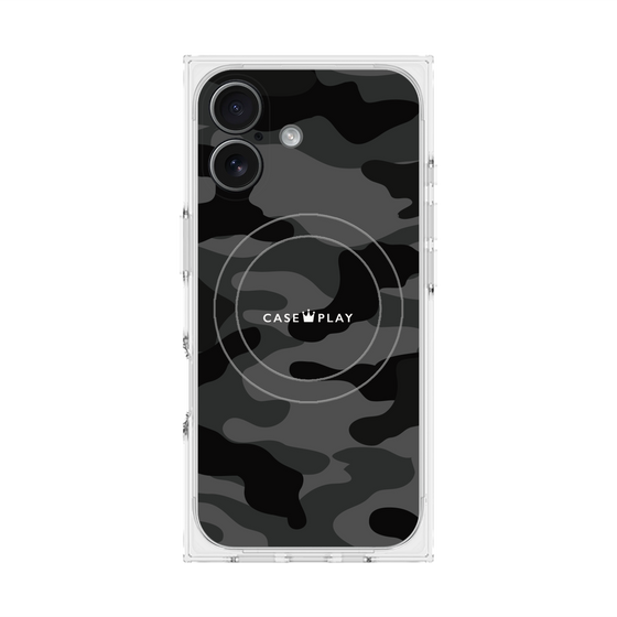 Premium Square Case with MagSafe［ Camouflage - Black ］