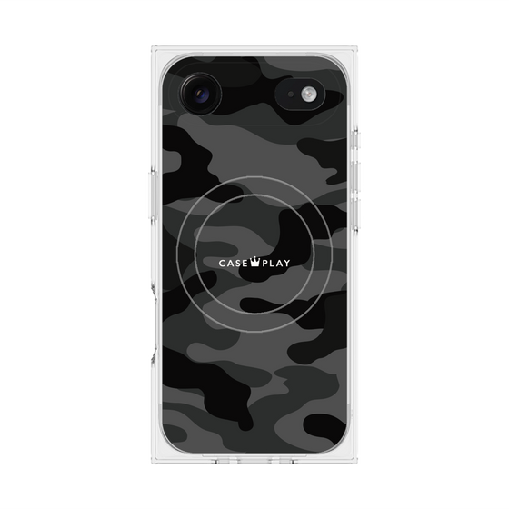 Premium Square Case with MagSafe［ Camouflage - Black ］