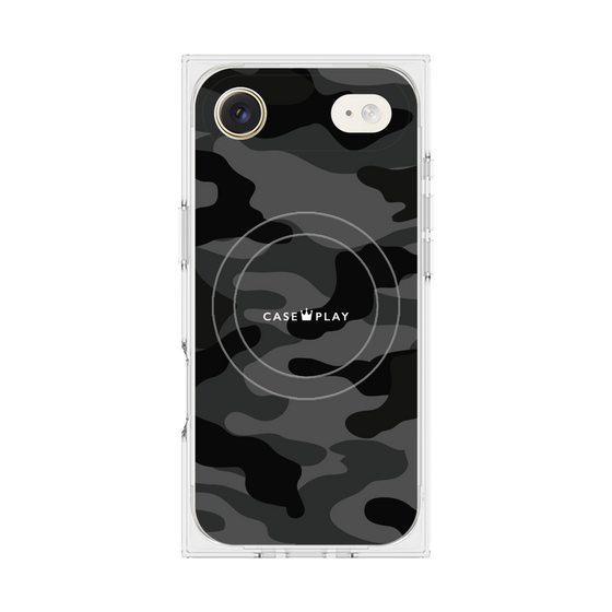 Premium Square Case with MagSafe［ Camouflage - Black ］