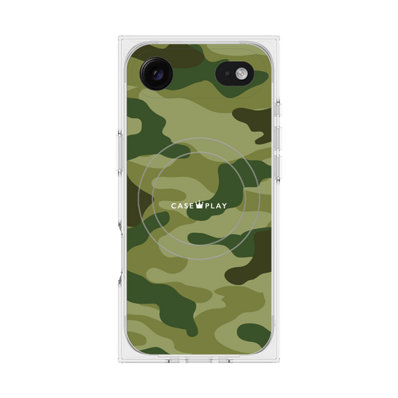 Premium Square Case with MagSafe［ Camouflage - Green ］