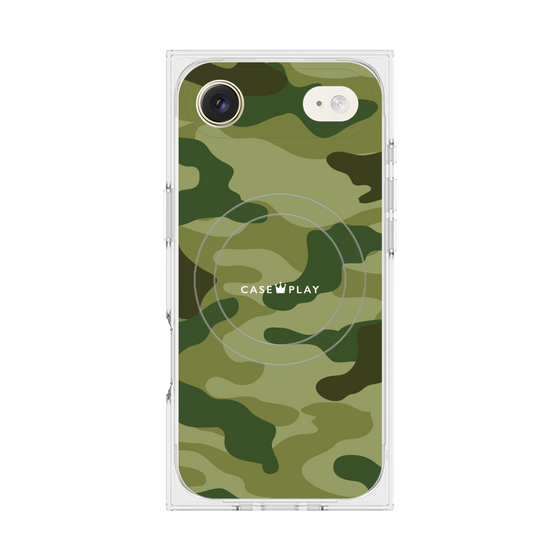 Premium Square Case with MagSafe［ Camouflage - Green ］