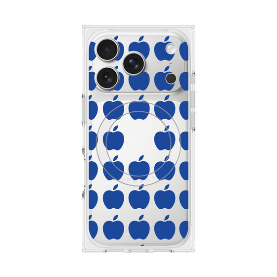 Premium Square Case with MagSafe［ Apple - Blue ］